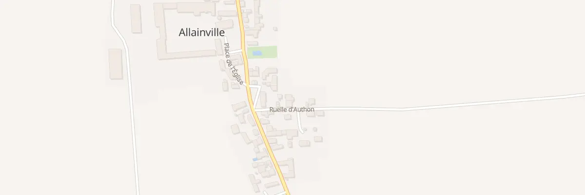 Plan du 1B Rle d’Authon à Allainville