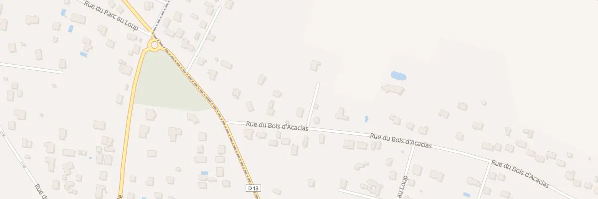 Plan du 58 Rue du Bois Acacias à Maurepas