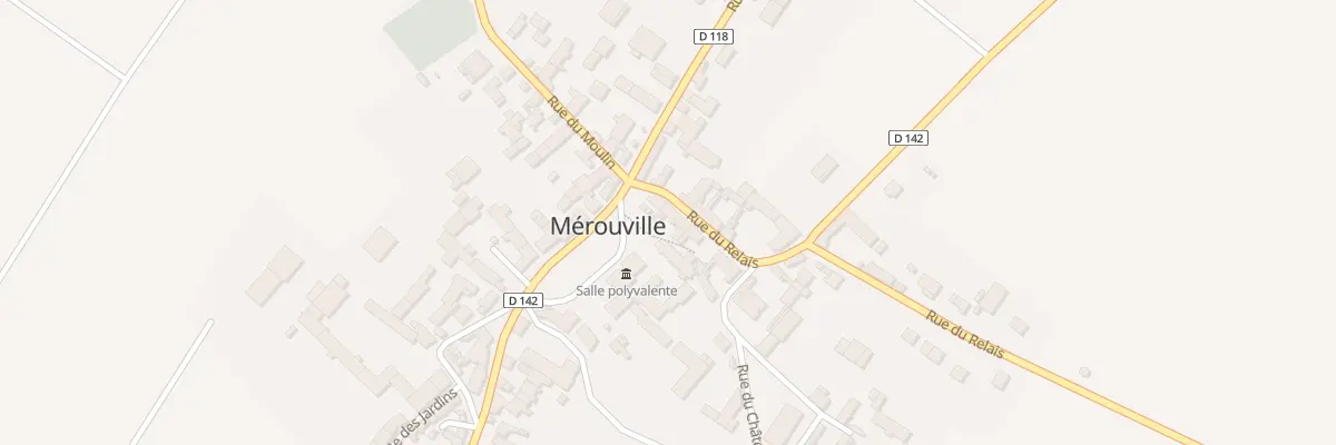 Plan du 1 Pas des Piliers à Mérouville
