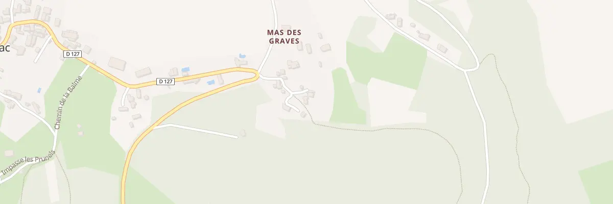 Plan du 88 Imp du Mas des Graves à Saujac