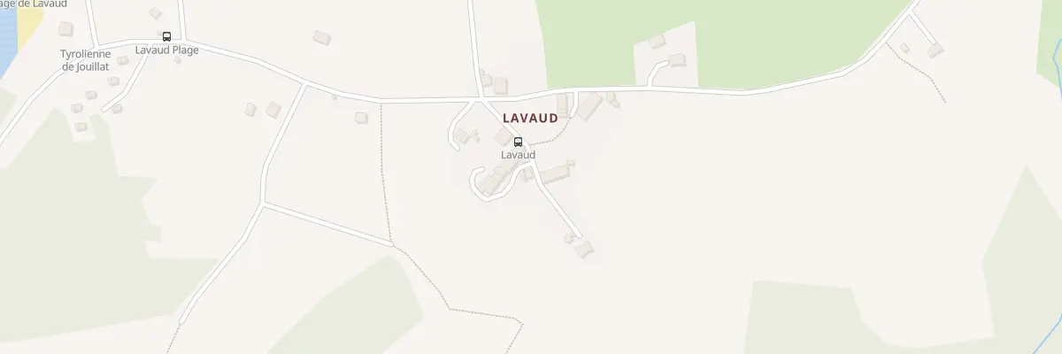 Plan du 24 Lavaud à Jouillat
