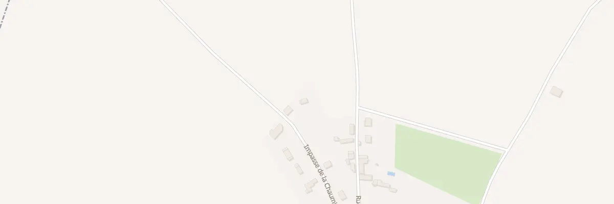 Plan du 6 Imp des Chaumieres à Thibivillers