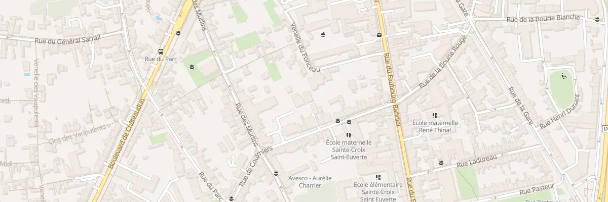 Plan du 99 Rue de Coulmiers à Orléans