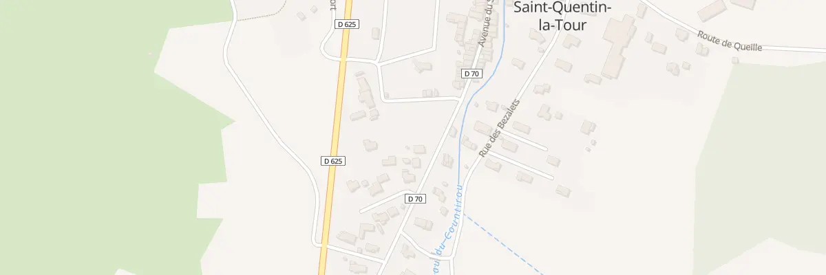 Plan du 76 Av du Soularac à Saint-Quentin-la-Tour