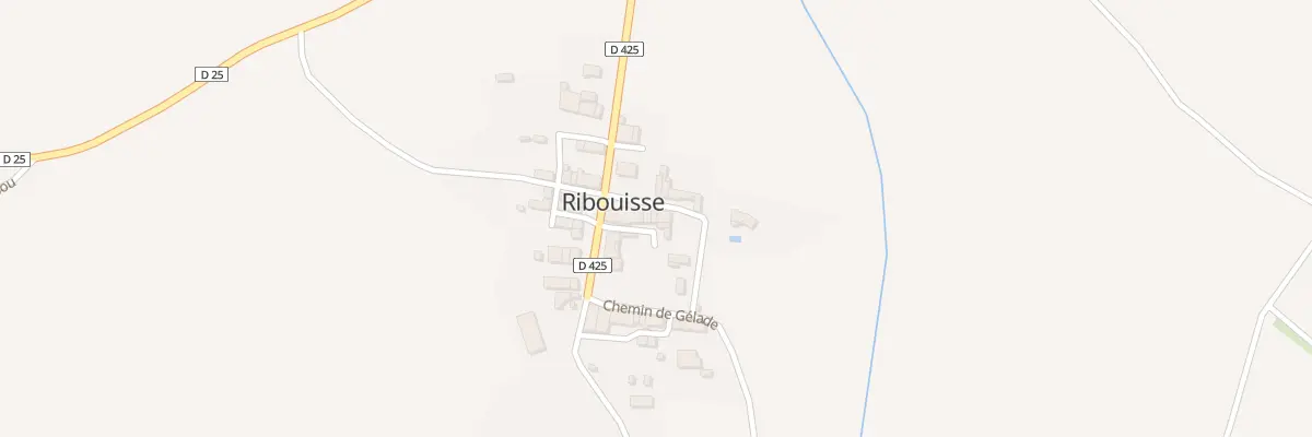 Plan du 6 Pl de la Mare à Ribouisse