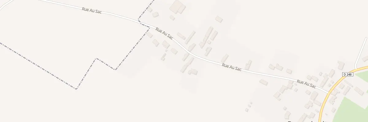 Plan du 25 Rue au Sac à Bouquehault