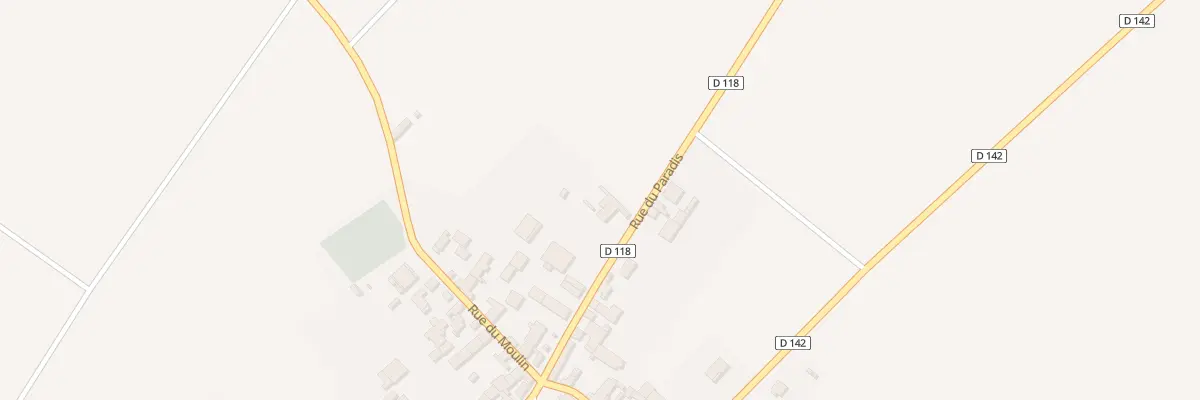 Plan du 9 Rue du Paradis à Mérouville
