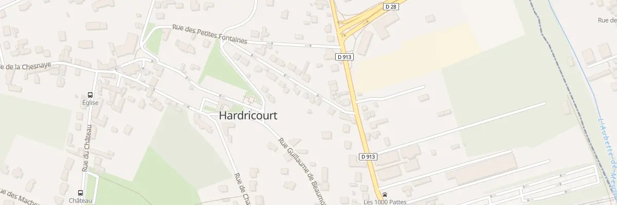 Plan du 5 Rue Vincent à Hardricourt