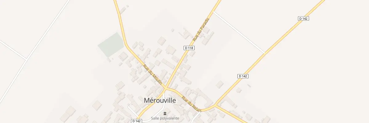 Plan du 8 Rue du Paradis à Mérouville