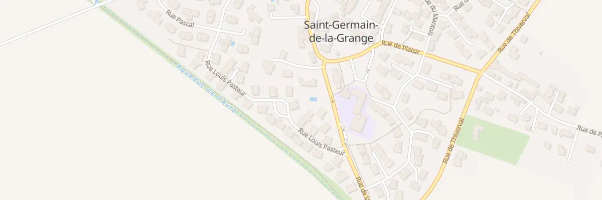Plan du 28 Rue Louis Pasteur à Saint-Germain-de-la-Grange