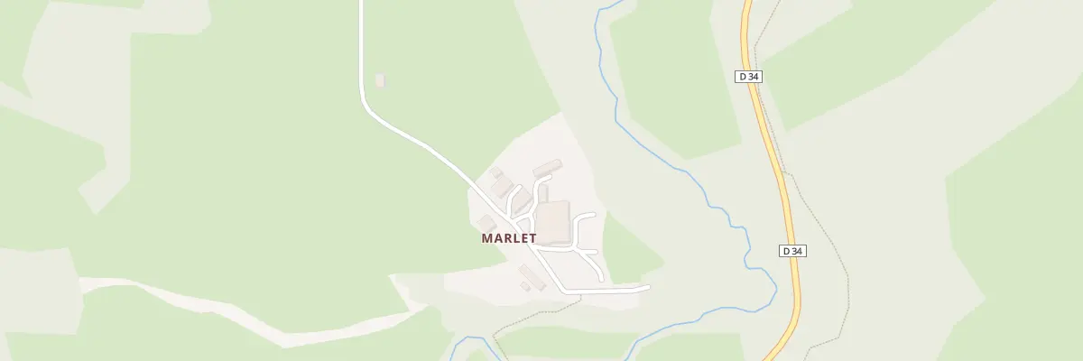 Plan du 5 Marlet à Vidaillat