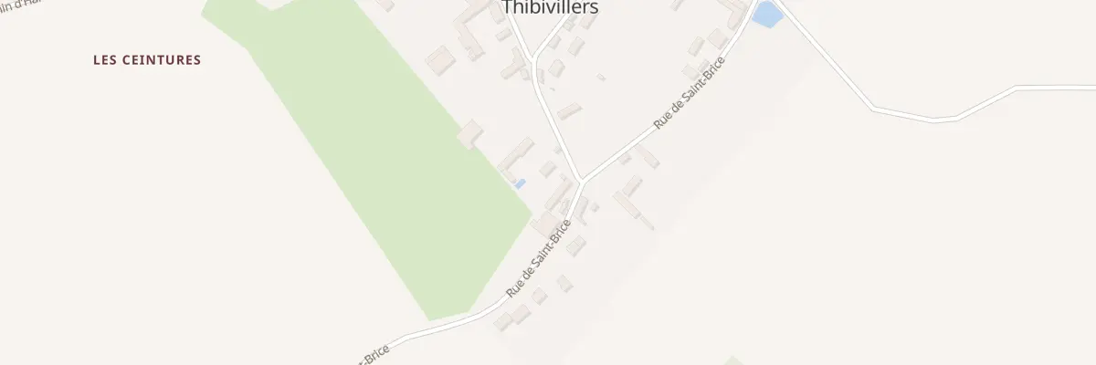 Plan du 3 Rue du Cliquet à Thibivillers