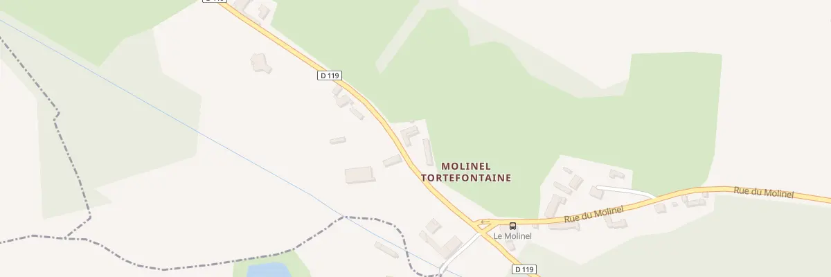 Plan du 24 Rue du Molinel à Tortefontaine