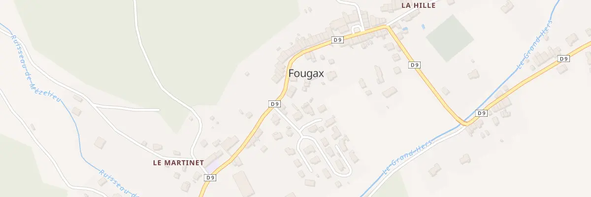 Plan du 33 Rue Saint-Michel à Fougax-et-Barrineuf