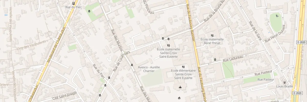 Plan du 108 Rue de Coulmiers à Orléans