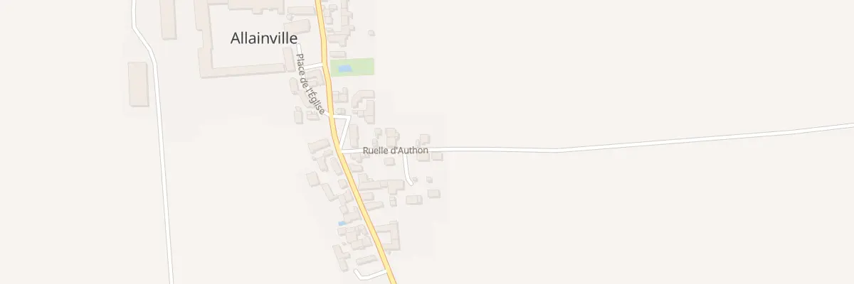 Plan du 3 Rle d’Authon à Allainville
