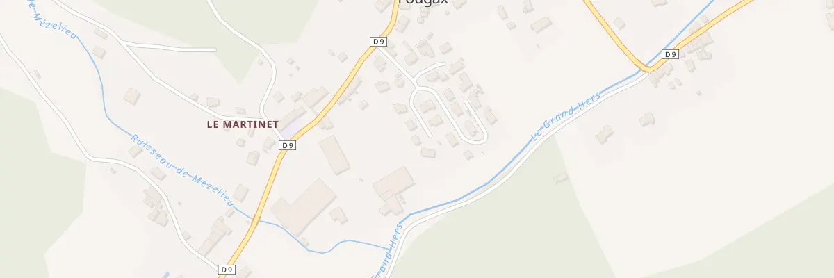 Plan du 2 Res Jean Fevrier à Fougax-et-Barrineuf