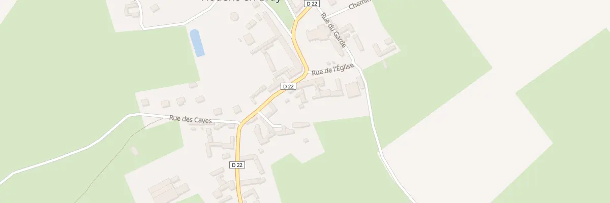 Plan du 3 Rue de Monceaux à Hodenc-en-Bray