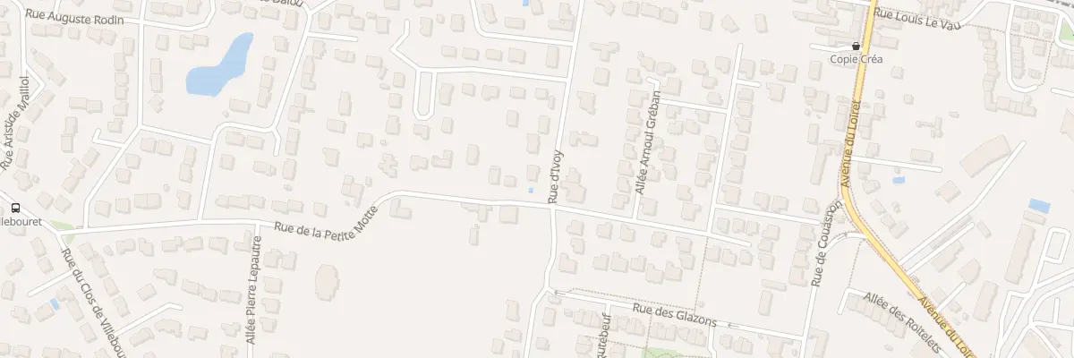 Plan du 777 Rue d’Ivoy à Olivet