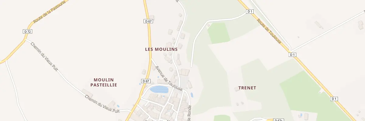 Plan du 2 Av des Moulins à Saint-Julia