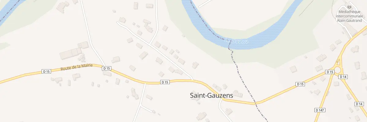 Plan du 64 Che du Moulin Vieux à Saint-Gauzens