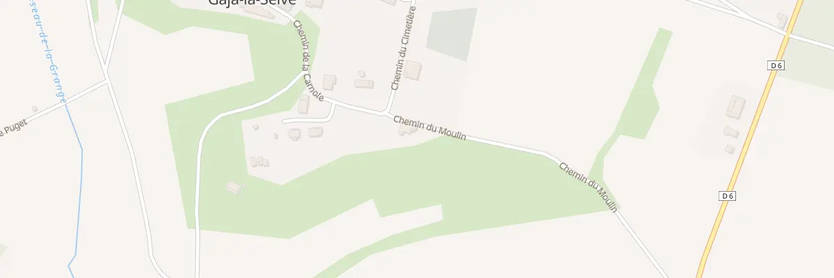 Plan du 16 Che du Moulin à Gaja-la-Selve
