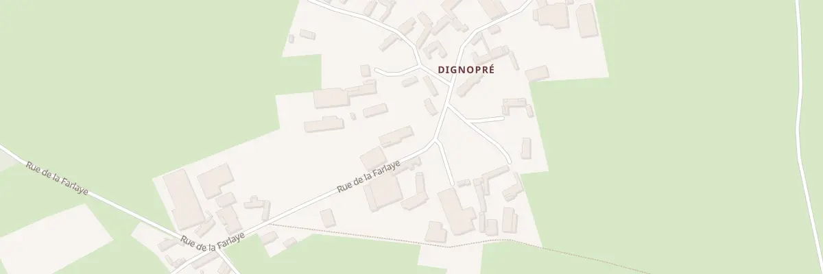 Plan du 2 Rue de la Farlaye à Bécourt
