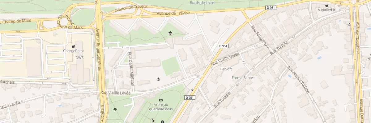 Plan du 24 Pl du Jardin des Plantes à Orléans