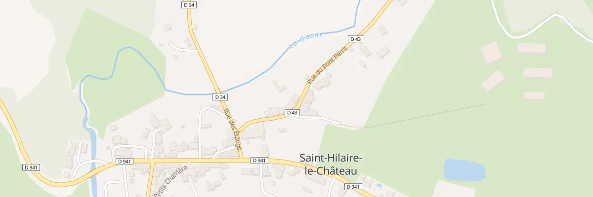 Plan du 9 Rue du Pont Perrit à Saint-Hilaire-le-Château
