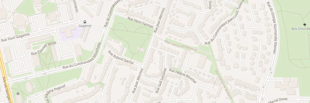 Plan du 50 Rue Jean Mermoz à Calais