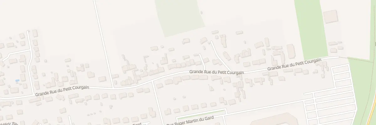 Plan du 1893 Grande Rue Petit Courgain à Calais