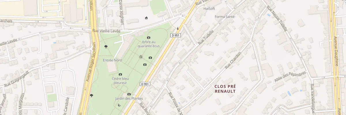 Plan du 5 Av de Saint-Mesmin à Orléans