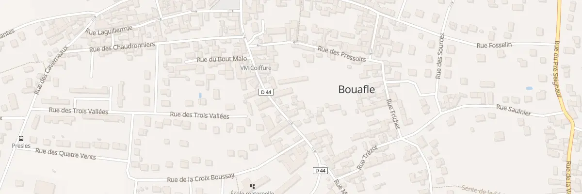 Plan du 27 Rue Maurice Berteaux à Bouafle