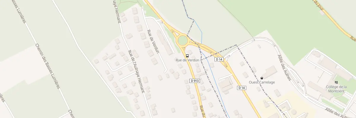 Plan du 103 Rue du Vexin à Oinville-sur-Montcient