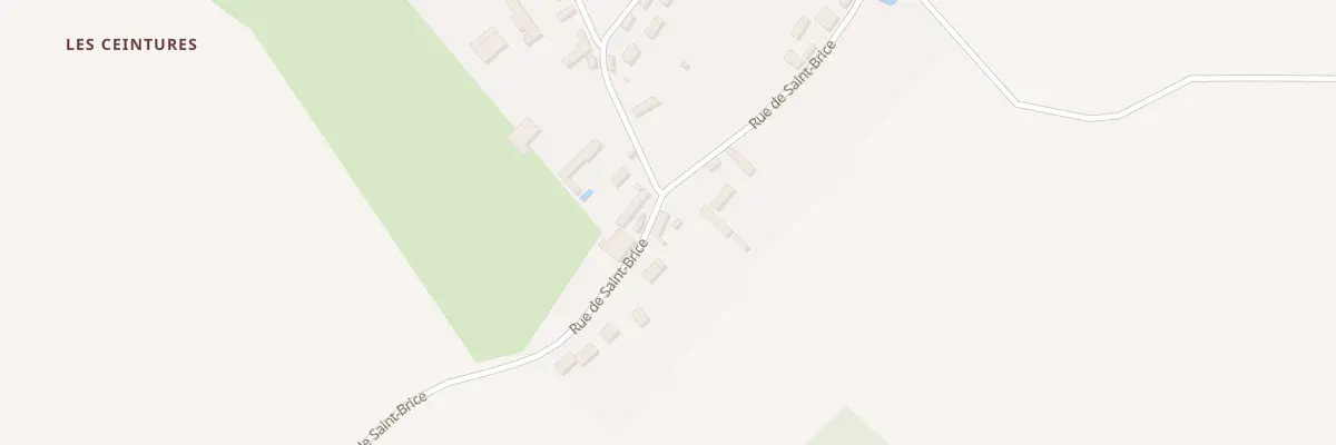 Plan du 5 Rue de Saint Brice à Thibivillers