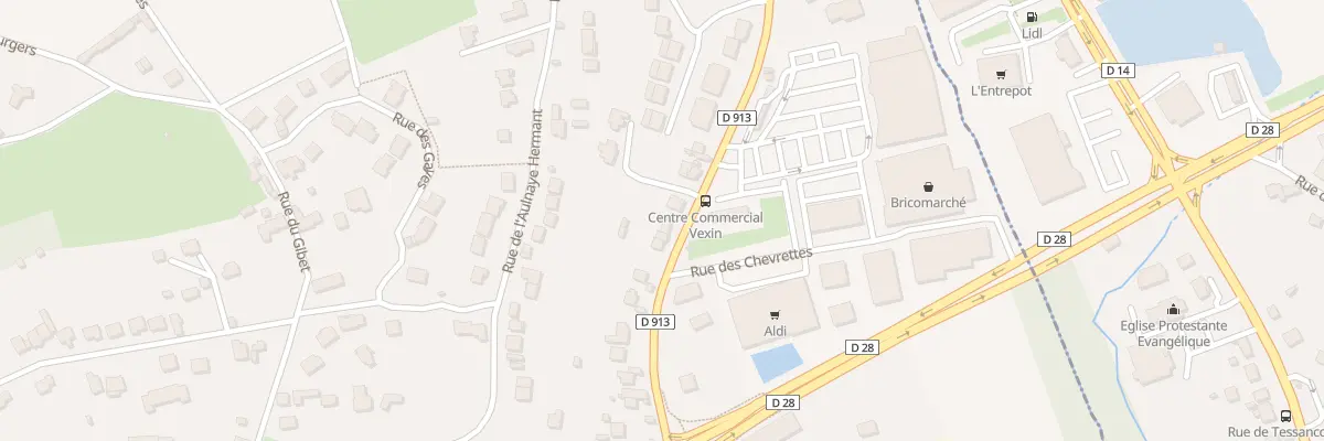 Plan du 47B Rue du Vexin à Hardricourt