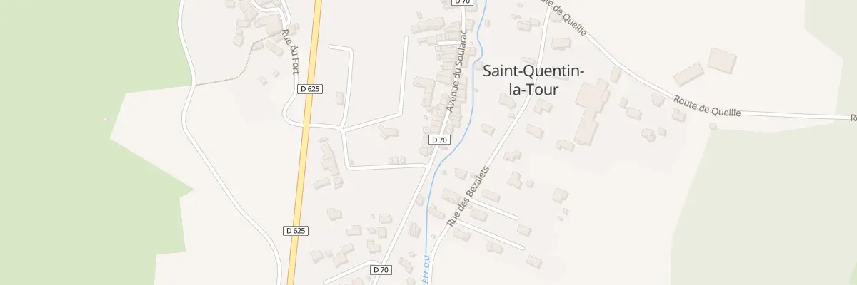 Plan du 70 Av du Soularac à Saint-Quentin-la-Tour