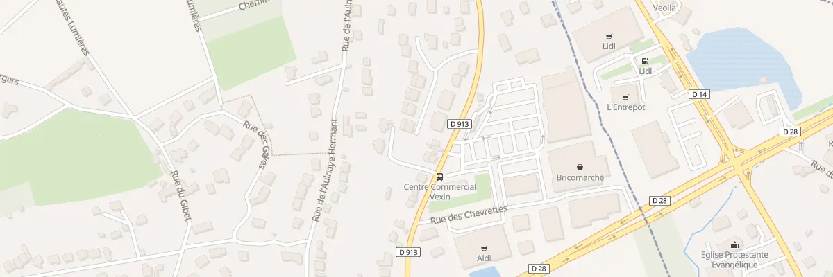 Plan du 57 Rue du Vexin à Hardricourt