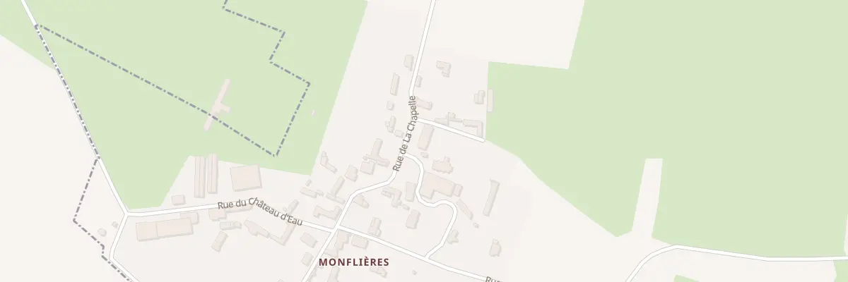 Plan du 13 Rue de la Chapelle à Bellancourt