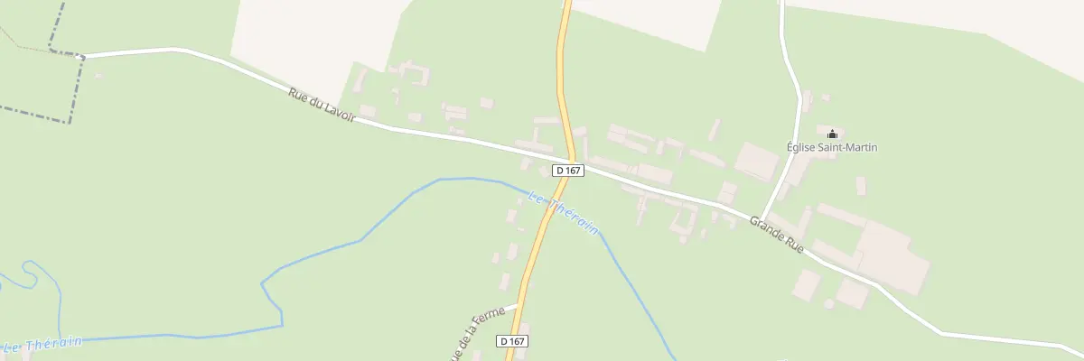 Plan du 1 Rue du Lavoir à Martincourt