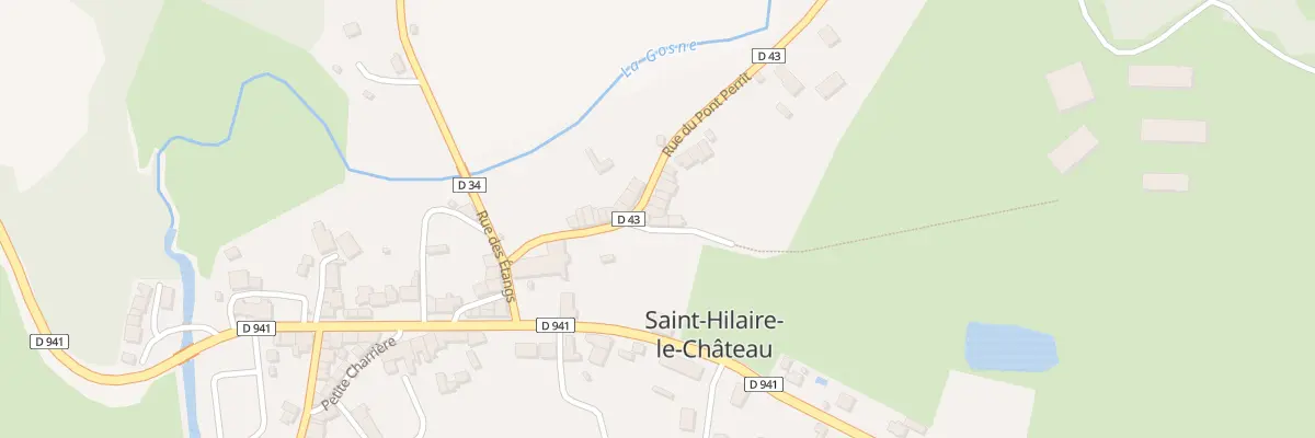 Plan du 2 Rue du Pont Perrit à Saint-Hilaire-le-Château