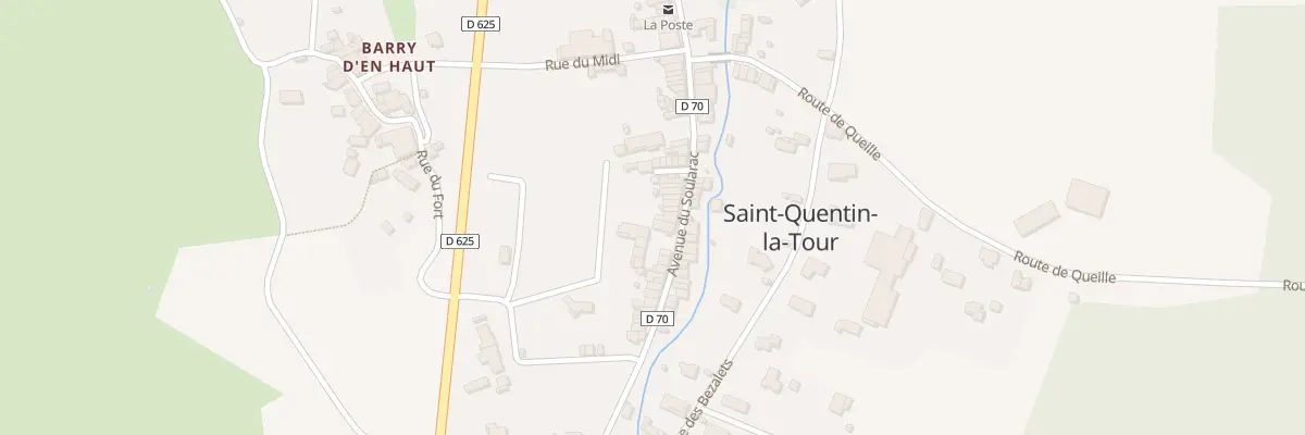 Plan du 48 Av du Soularac à Saint-Quentin-la-Tour