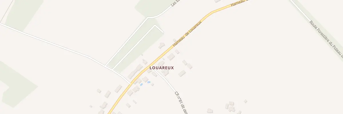Plan du 16 Louareux à Sonchamp