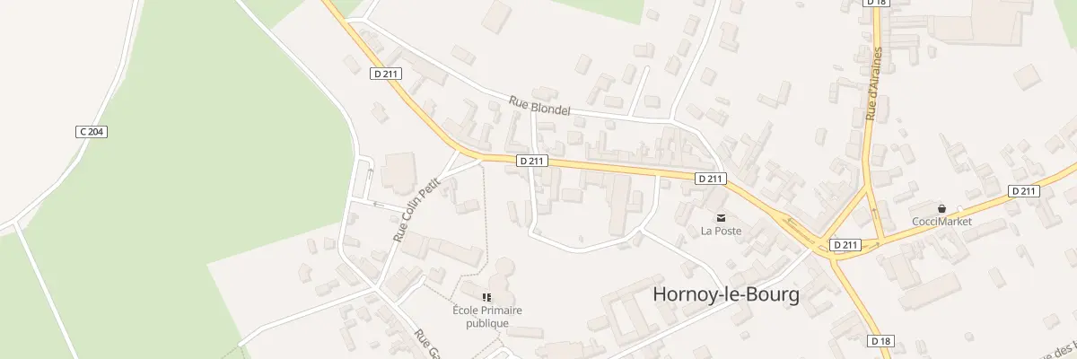 Plan du 37 Rue Charles Dufour à Hornoy-le-Bourg
