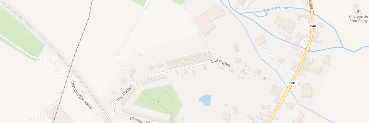 Plan du 15 Cité Frichot à Pont-Remy