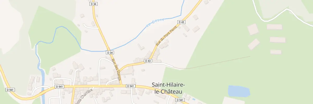 Plan du 8 Rue du Pont Perrit à Saint-Hilaire-le-Château