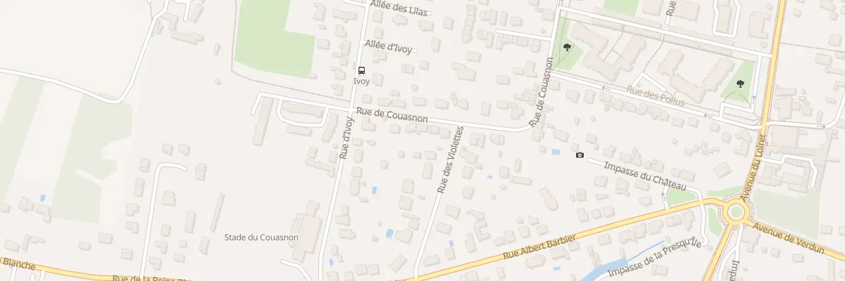 Plan du 74 Rue de Couasnon à Olivet