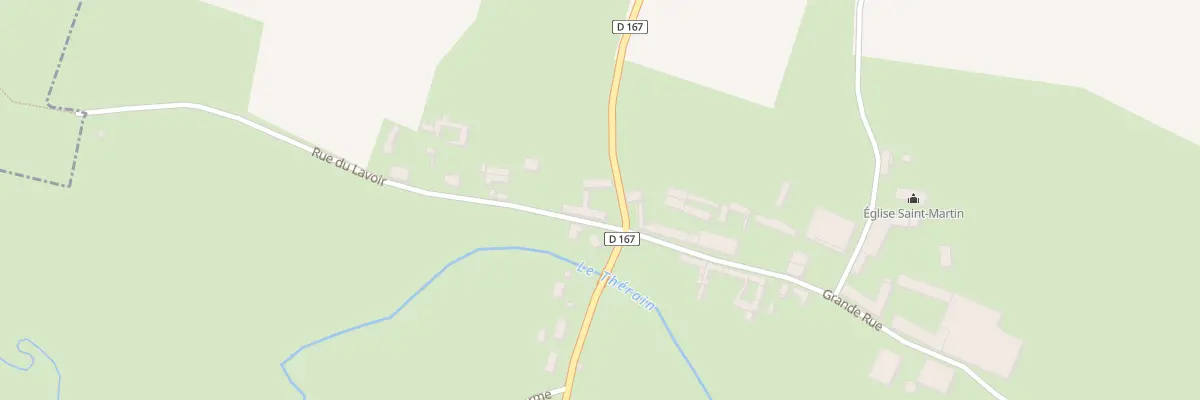 Plan du 2 Rue du Lavoir à Martincourt