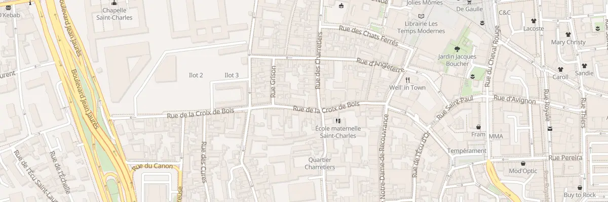 Plan du 31 Rue des Charretiers à Orléans