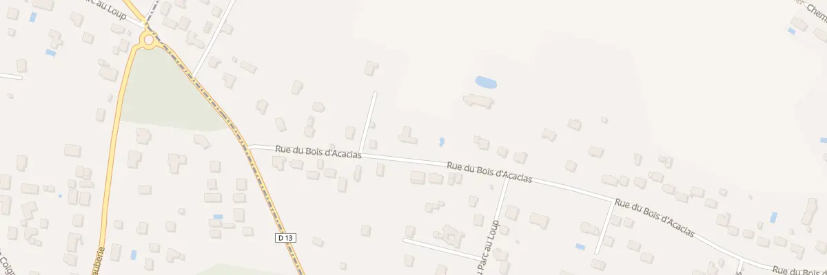 Plan du 52 Rue du Bois Acacias à Maurepas